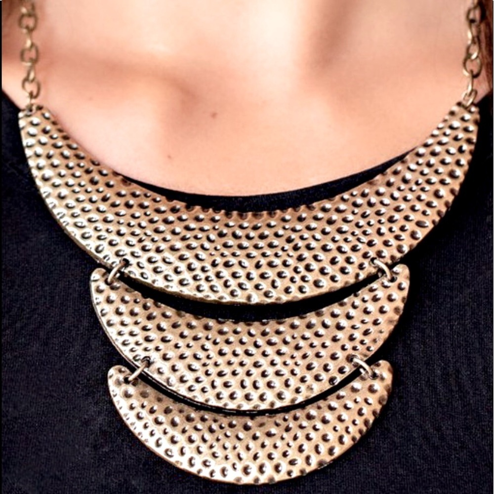 Moonwalk Magic - Brass Necklace